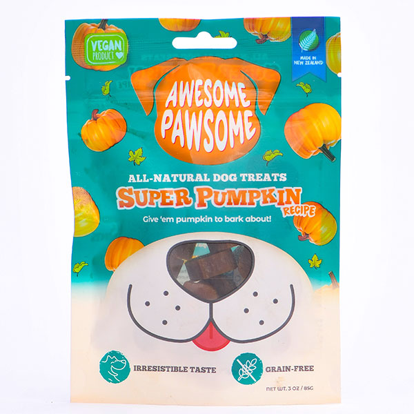 Awesome Pawsome super pumpkin dog treats